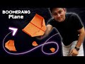 How to make your paper airplane work like a boomerang part 09