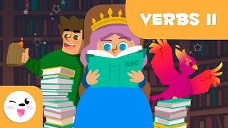 VERBS for Kids -  Read, Drink, Play, Fly, Buy, Listen... - Episode 2