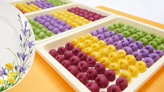 видео: Детские цветные пельмени. Без искусственных красителей 4 цвета. картинка: Детские цветные пельмени. Без искусственных красителей 4 цвета.