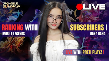 🔴 MLBB LIVE RANK PUSH with SUBS 🔥 | GIVEAWAY 💎