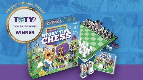 Story Time Chess - Beginner Story and Character Educational Chess Game - Starting at 3 Years Old