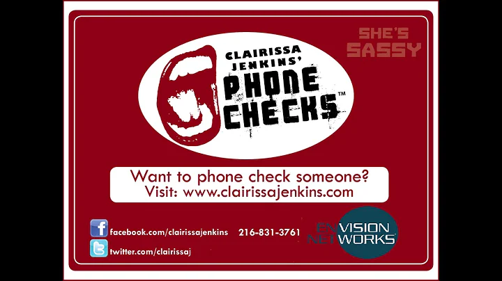 Clairissa Jenkins' Phone Checks - Phone Call From ...