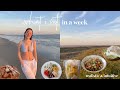 WHAT I EAT IN A WEEK: realistic, intuitive, how I lost weight! [vlog style]