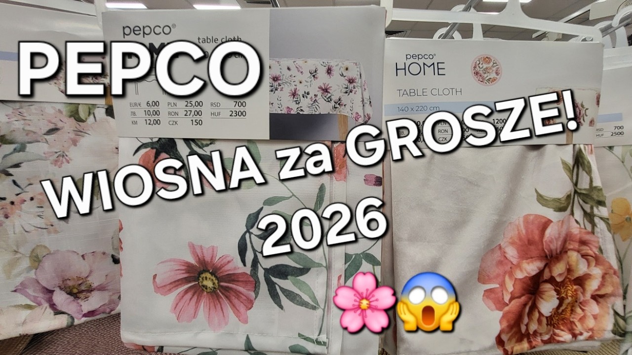 PEPCO✨NOWOŚCI na WIOSNĘ 2026🌸Kwiatowe szaleństwo🌹🌼😱