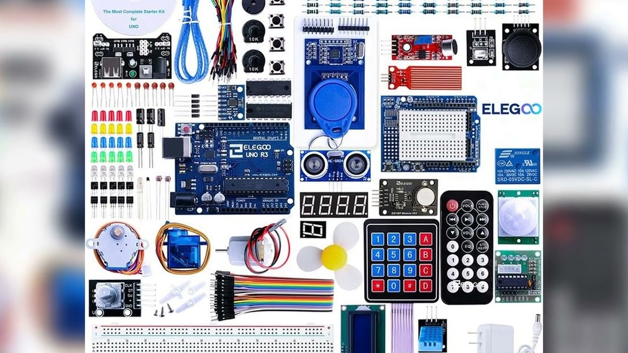A must-have product! ELEGOO UNO R3 Project Most Complete Starter Kit with Tutorial Compatible with