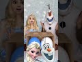 Frozen 2 Challenge // Elsa vs Olaf // #shorts