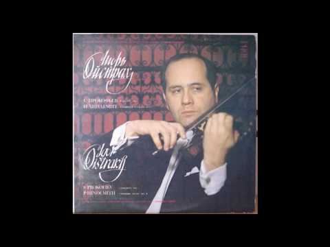 Hindemith Kammermusik No.4, Op.36 No.3 Violin And Orchestra - Igor Oistrakh