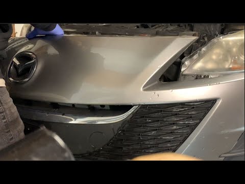 2010 Mazda 3 2nd Gen Front bumper and headlights removal/reinstall