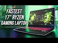 FASTEST Ryzen Gaming Laptop - XMG Core 17/Eluktronics RP-17 Review