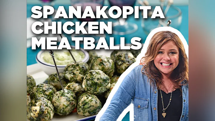 How to Make Spanikopita Chicken Meatballs | 30 Minute Meals with Rachael Ray | Food Network