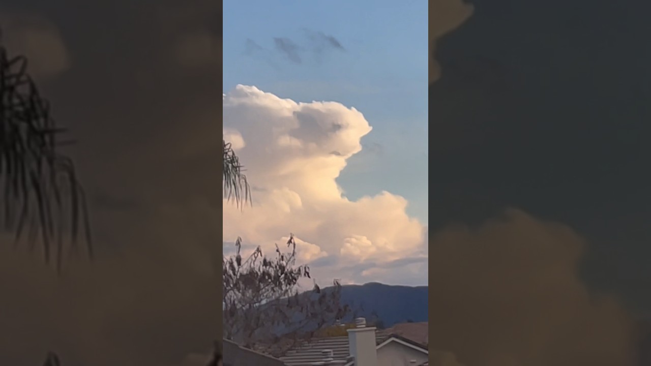 thunderstorms in Temecula ca🌩️⚡️