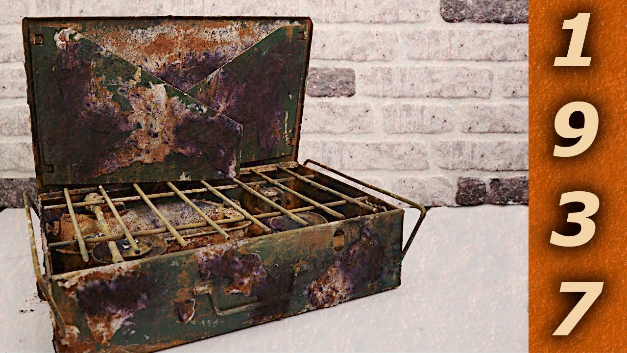 1930s Camping Cooker Restoration - From Ruin to Beast