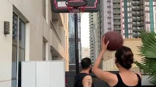 Mouni Roy Playing Basketball - Bollywood