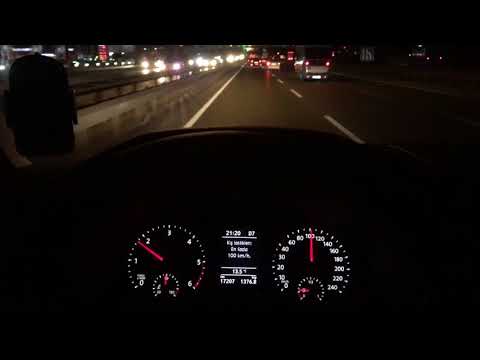 VW Caravelle Gece Yolculuğu