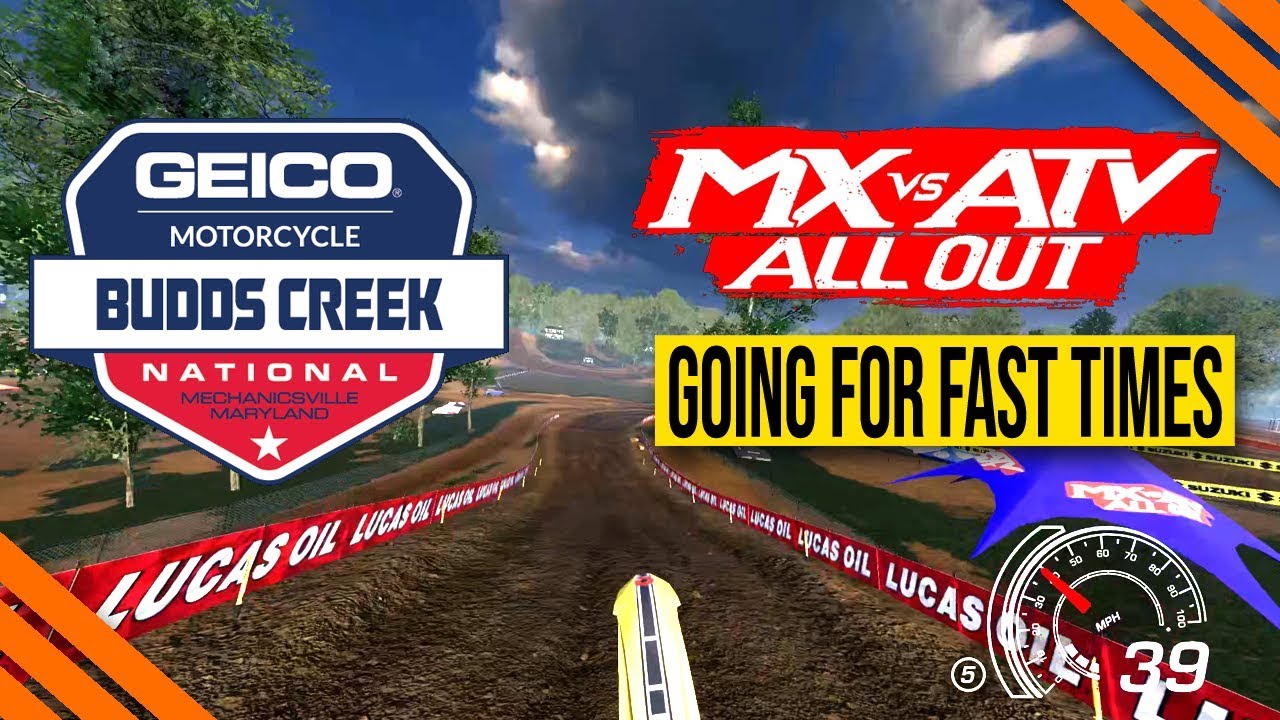 Budds Creek Hot Laps | MX vs ATV All Out | AMA Pro Nationals Tracks DLC