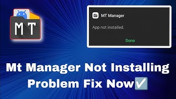 Mt Manager Not Installing Problem Fix Now ☑️ | Mt Manager Free Download Now!