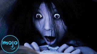 Top 10 Best Jump Scares From The Grudge (feat. Rebecca & Kyra reacting!)