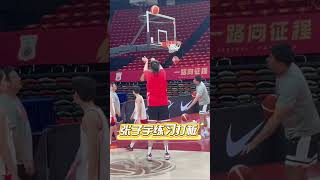 最萌身高差！這體格不亞於奧尼爾 #籃球 #basketball #篮球 #中国女篮 #张子宇 #shaquilleoneal