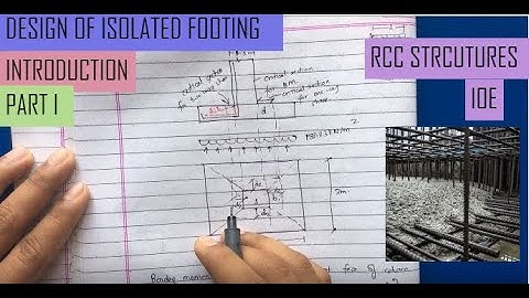 Design of Isolated Footing Part I | RCC Structures | IOE