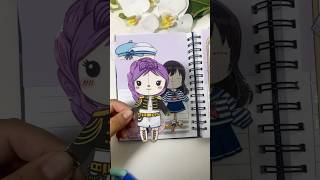 ✨ Lila la Muñeca de Papel como RUMI de DEMON HUNTER 🗡️ | Cosplay para Niños