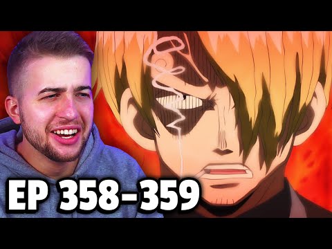 Sanji Crashes Nami's Wedding! One Piece Reaction Episode 357 358