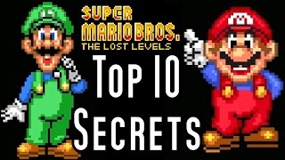 Super Mario Bros TOP 10 SECRETS in the Lost Levels (SNES)