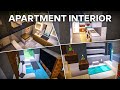 EASY Modern Apartment Interior Tutorial in Minecraft