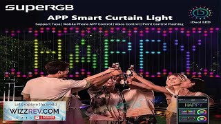 App Curtain String Light DIY Picture Text Display Led Fairy Light Garland Review screenshot 3