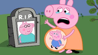 Daddy Pig, Please Come Back Family!! - Baby Can't be Without Dad - Peppa Pig Funny Animation