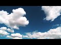 Ciel bleu et nuages timelapse