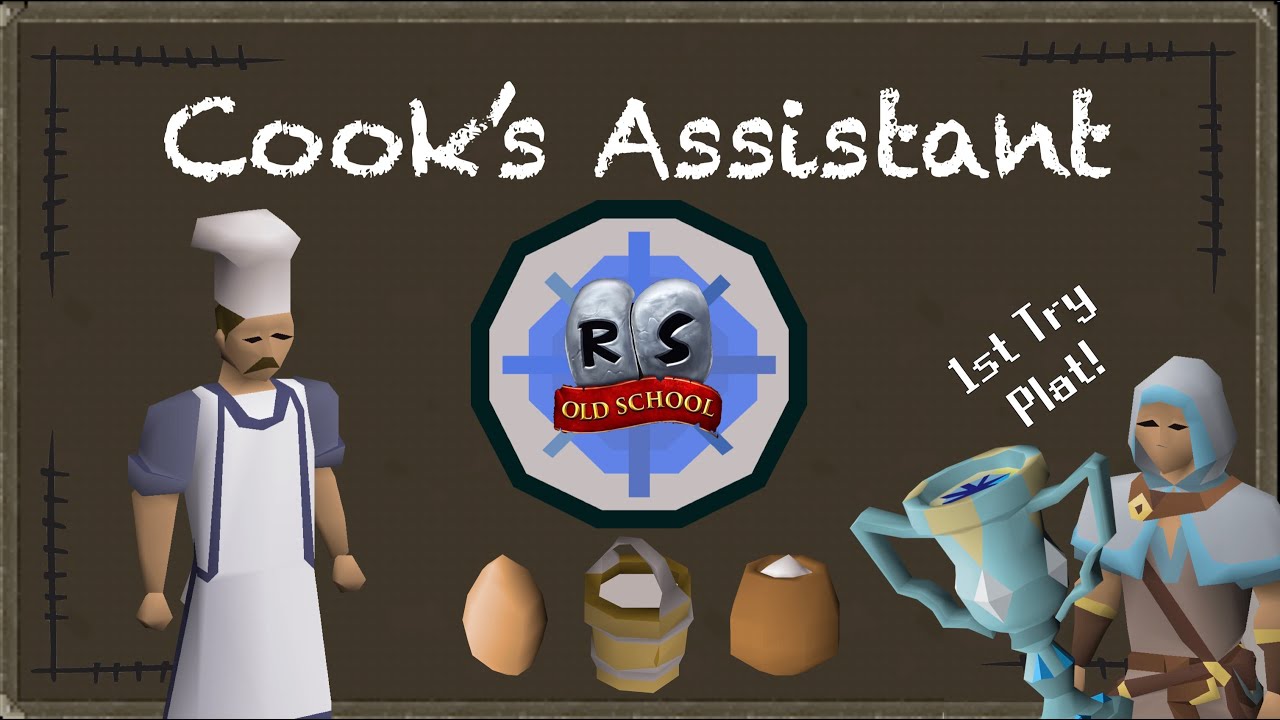 Cook's Assistant - OSRS Platinum Speedrun Guide - YouTube