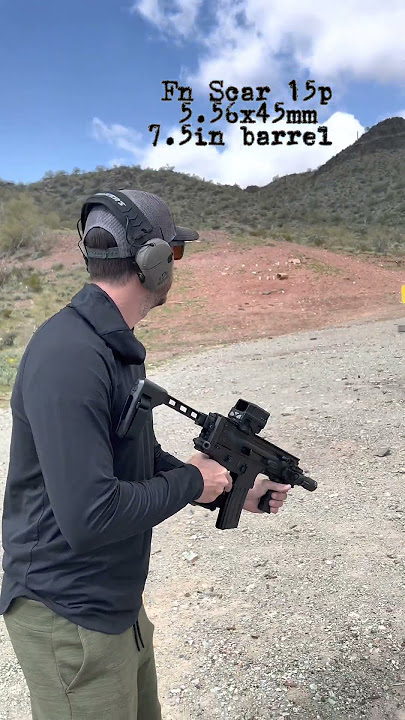 Scar 15p (baby scar) #fnscar #556 #ar15  #rifle #pistol #arpistol #nra #cod #atf #banned #illegal