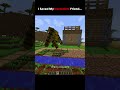 I Saved My Iron Golem Friend #animatedstory