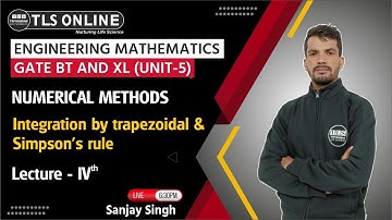 Numerical Methods | Integration by trapezoidal and Simpson’s rule |
