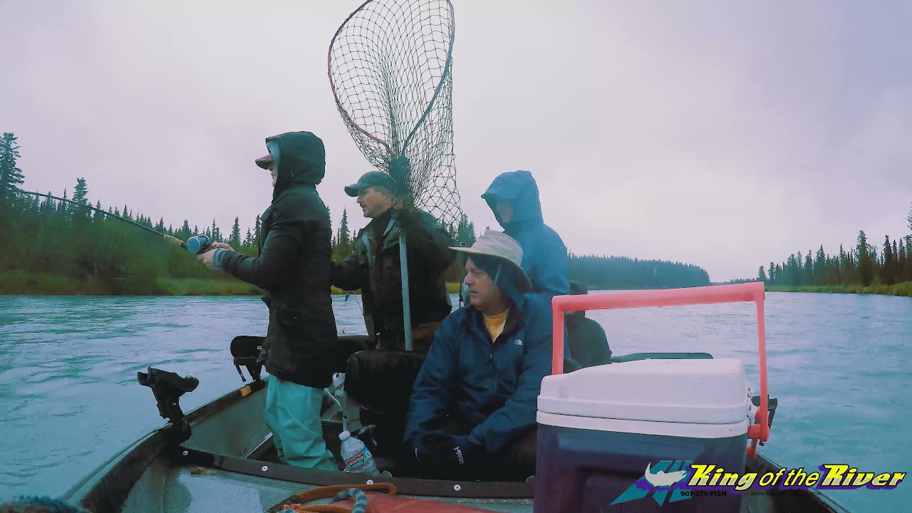 King "chinook" Salmon Fishing on the Kasilof River