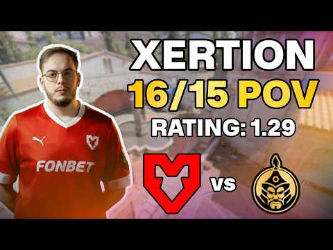 XERTION 16/15 POV vs The MongolZ (Inferno) | SEMI FINAL IEM Dallas 2025