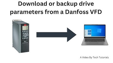 How to download Danfoss VFD Parameters with MCT 10 Software