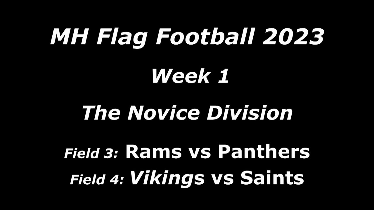 MHFF 2023 - Week 1 - Novice Division - Fields 3 & 4 - YouTube