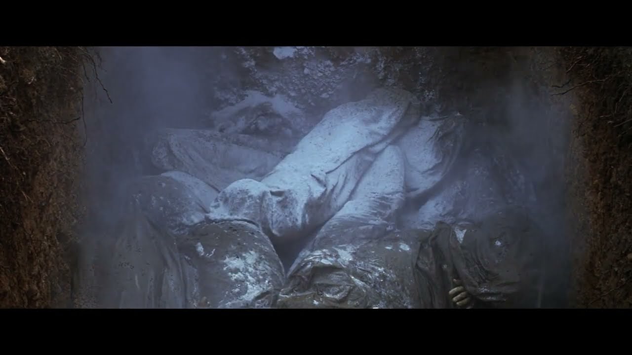 Amadeus (1984). Amadeus Mozart's funeral at the Cemetery of Fools in Bohnice, Czech Republic