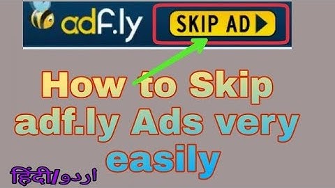 Skip |AdFly| Ads in mobile 100% Working & easy method