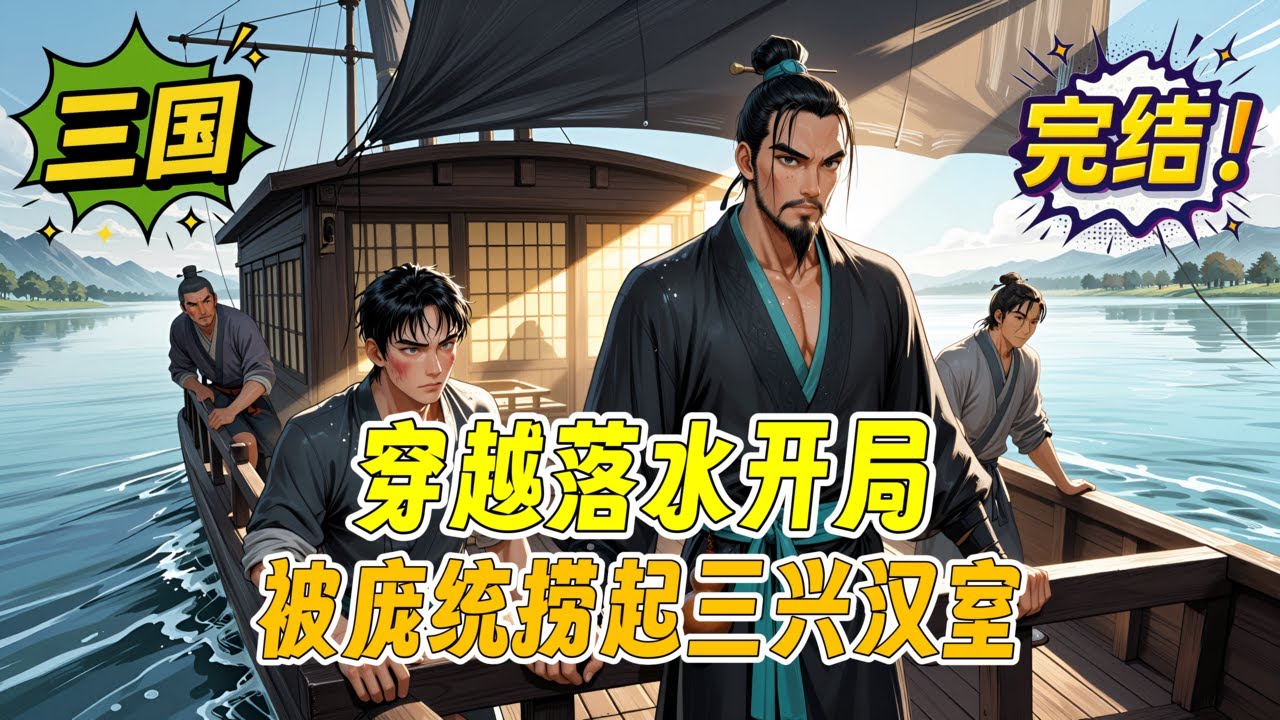 完结《穿越落水开局：被庞统捞起三兴汉室》看王安穿越三国后，取江陵，和蛮族，北上宛洛，助诸葛亮三兴大汉。#穿越 #三国 #战争 #完结 #有声书 #一口气看完