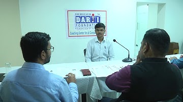 UPSC-CAPF Mock Interview preparing  session by Gopal Darji Sir and team.