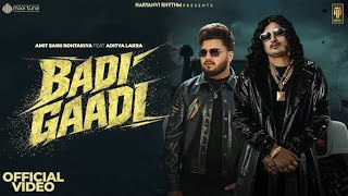 BADI GADDI AMIT SAINI ROHTAKIYA SUMIT LAKRA NEW HARYANVI SONG 2026 LATEST VIDEO #amitsainirohtakiya