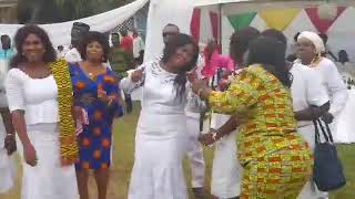 Piesie Esther sings at Hon. Elizabeth Naa Afoley Quaye's birthday