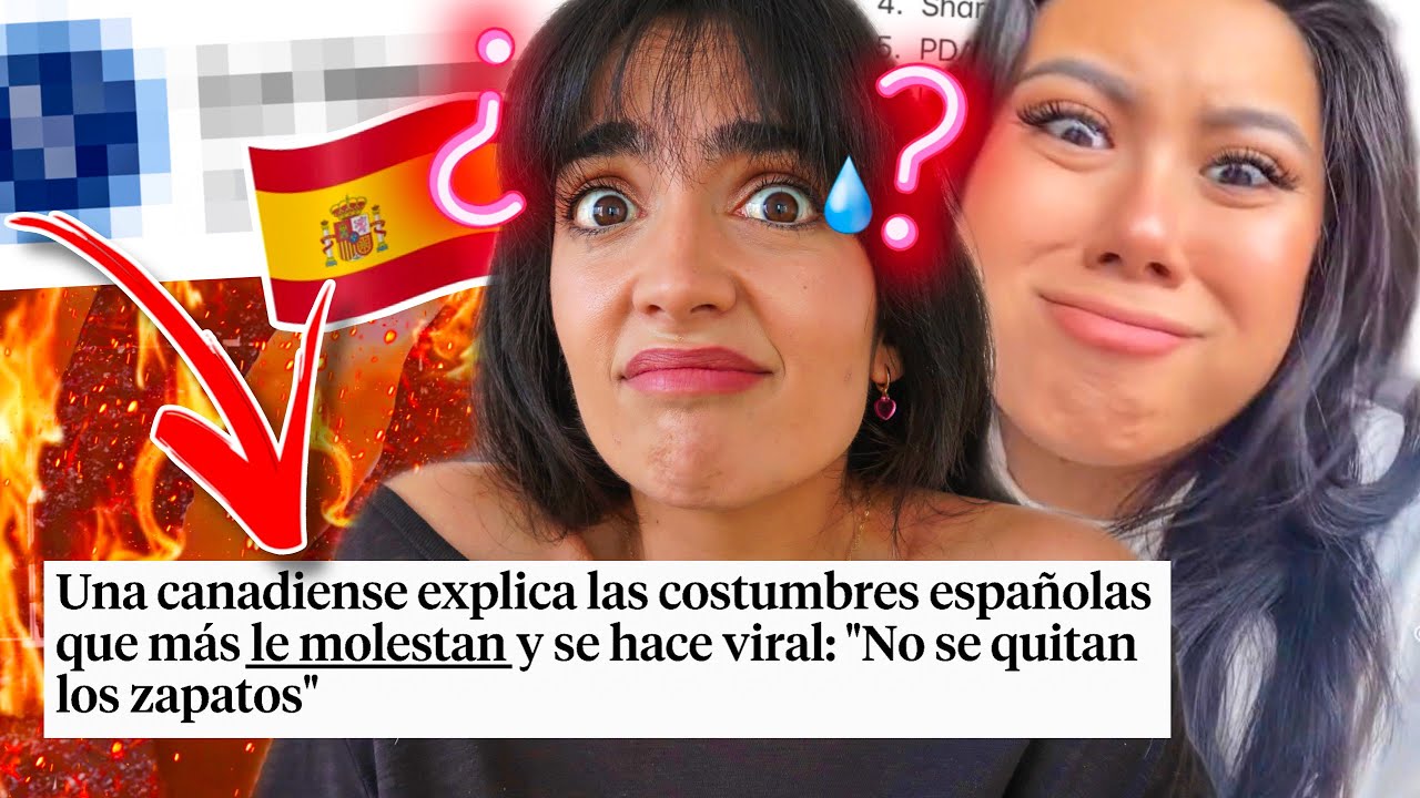 POLÉMICA por *COSTUMBRES ESPAÑOLAS RARAS* y una TIKTOKER 😱