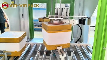 WIN-WIN PACK Foam Box Sealing Machine/Foam Case Sealer Collection/Carton Sealer/Packing Machine