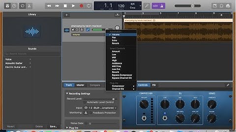 GarageBand - How to Fade in or Fade Out audio! (2020 Tutorial Updated)