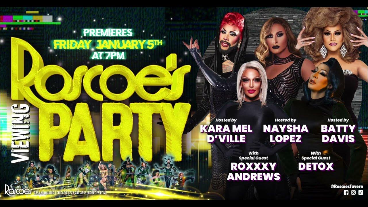 Roxxxy Andrews & Detox Roscoe's RuPaul's Drag Race Season 16 Viewing