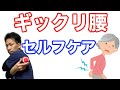 【ボール1個で治す】動けないギックリ腰を改善するセルフケア【二子玉川　鍼灸整体院WATO】