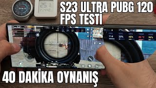S23 Ultra PUBG 120 FPS Testi - 40 dakika oynanış by Murat Burç 7,046 views 3 weeks ago 13 minutes, 28 seconds
